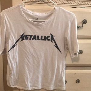 Crop top Metallica Shirt